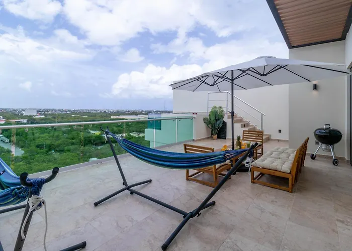 Casa Kaan Ha, Ph De Lujo Con Piscina Privada Apartment Playa del Carmen